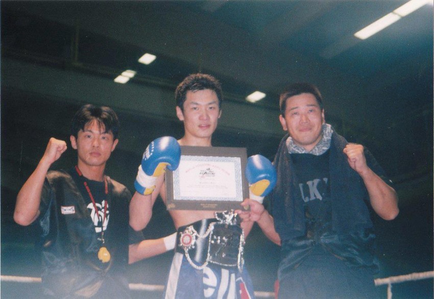 2001年ドイツにて世界タイトル初戴冠